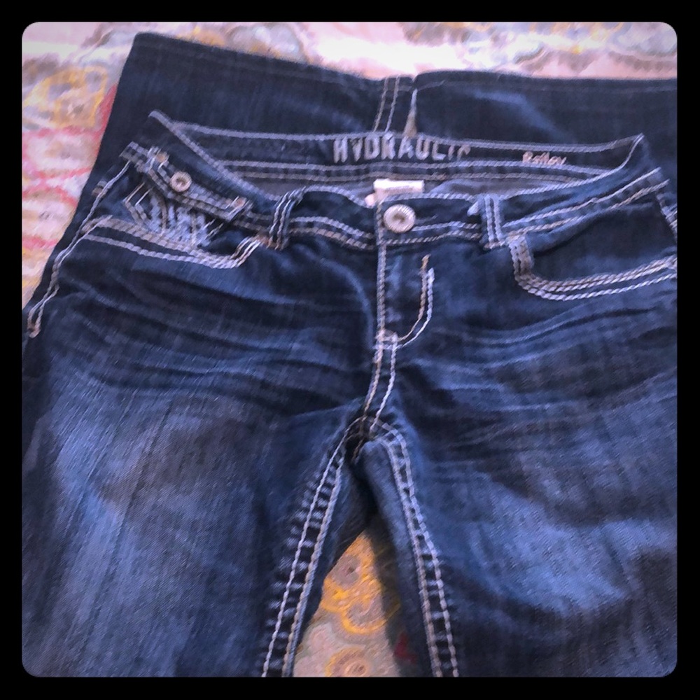 Hydraulic jeans size 9/10 Bailey slim boot